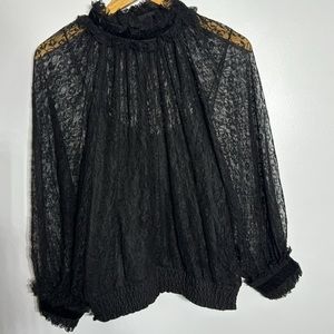 NWT Vince Camuto Lace Blouse